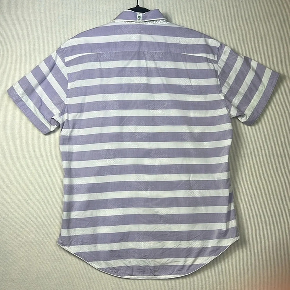 Robert Graham Button Up Mens Size XL Short Sleeve Shirt - Picture 12 of 15